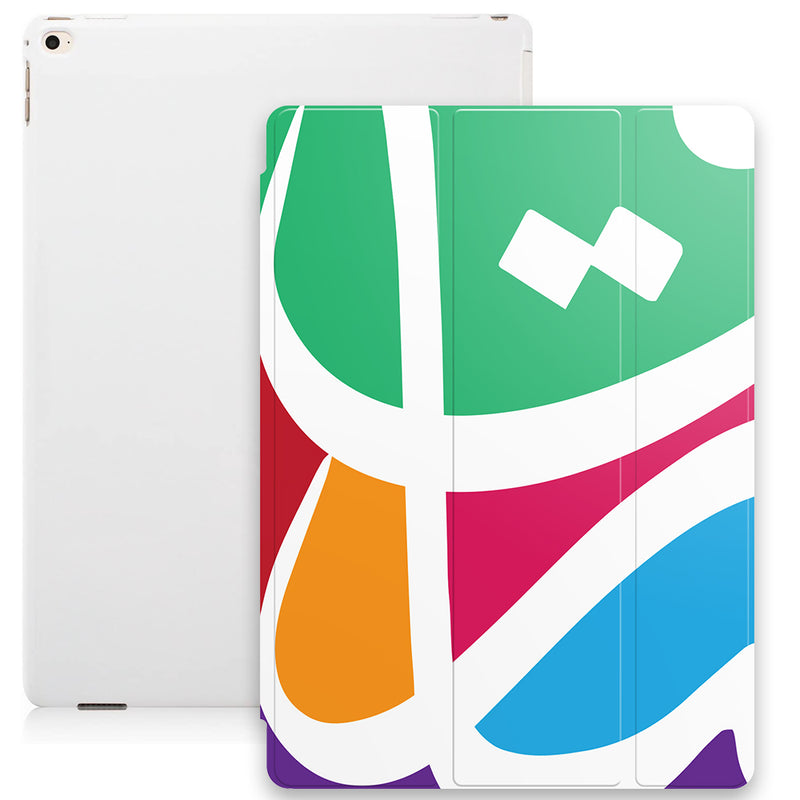 Vibrant Arabic Calligraphy by Asad Smart Tablet Case