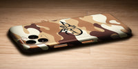 Camoflague Design Decal Skin With Personalised Arabic Name Phone Wrap - Desert