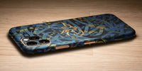 Arabic Calligraphy by Zaman Decal Skin With Personalised Name Phone Wrap - Blue / Gold