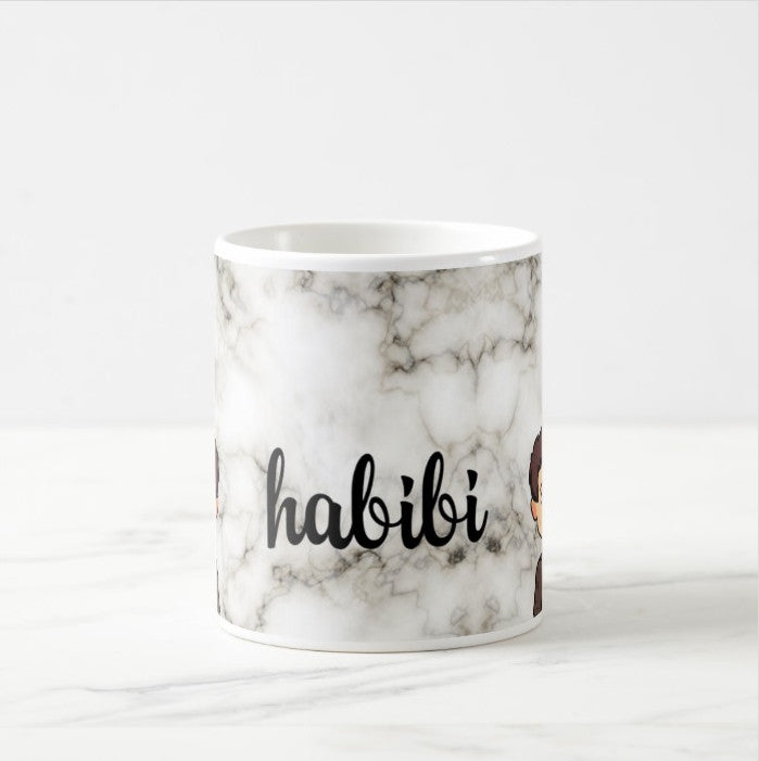 Personalised Bitmoji Habibi Designer Mug