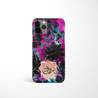 Jungle Floral Print with Zing Signature Personalised Arabic Name Phone Case