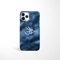 Metallic Blue with Personalised Arabic Name Phone Case