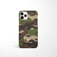 Camouflage Case with Personalised Arabic Name Phone Case - Green