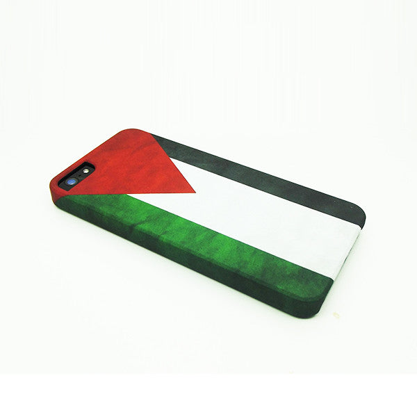 Matte Rubberized Palestine Flag Hard Case for Apple iPhone 5 5S - Zing Cases
