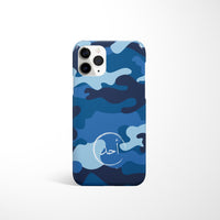 Camouflage Case with Personalised Arabic Name Phone Case - Blue