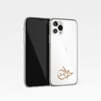 Signature Calligraphy Personalised Name Clear Phone Case