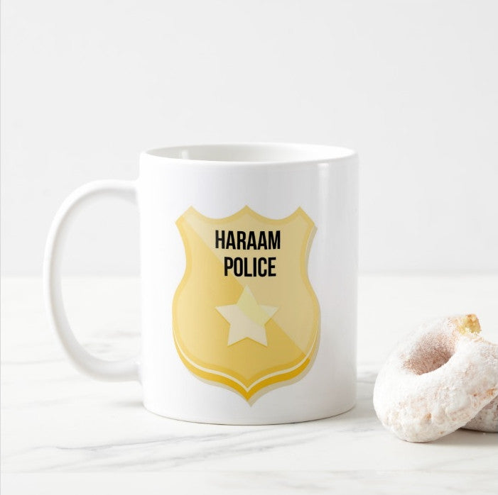 Haraam Police Design Mug
